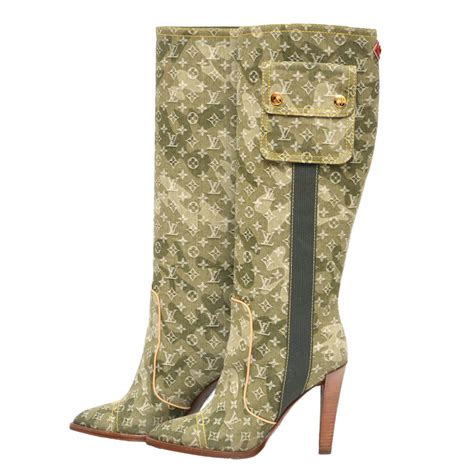 louis vuitton heel boots|louis vuitton boots monogram.